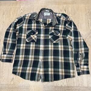 Vintage Northwest Territory Button Down Acrylic‎ XL VTG